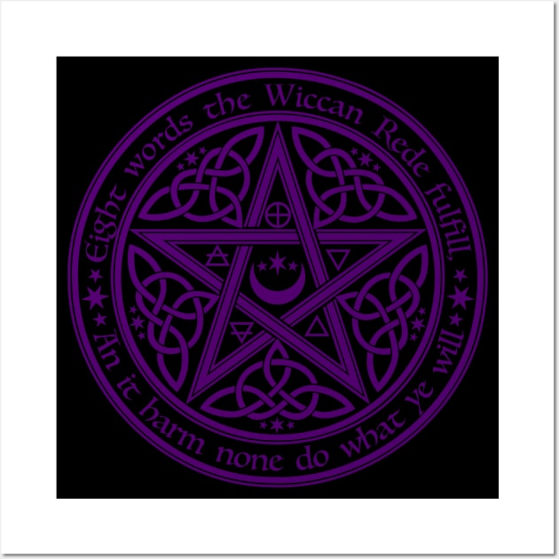 Wiccan Rede Wall Art by RavenWake
